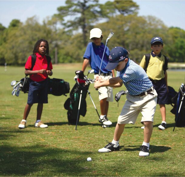 Junior Golf, Kids Playing Golf