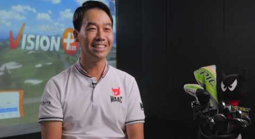 4X PGA TOUR Winner Kevin Na's home GOLFZON 90"